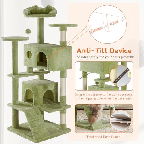 DUMOS 54 Inch Cat Tree Tower - Image 5