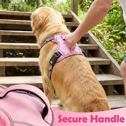 Funfox Dog Harness No Pull, Adjustable Pet Vest Harness, Super Soft Material - Image 5