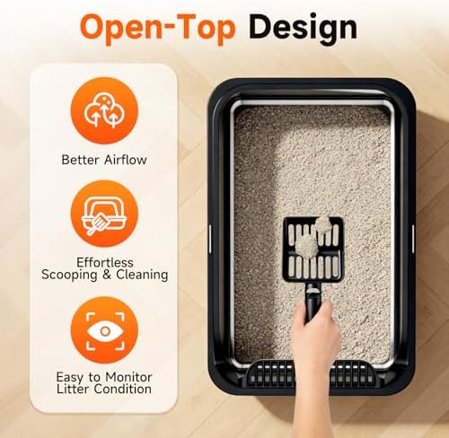 Extra Large Stainless Steel Litter Box - Image 6
