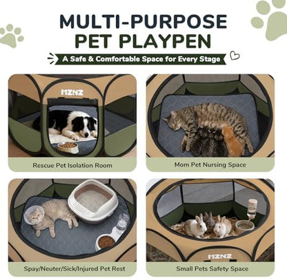Dog Cat Small Animal Puppy Playpen - Image 3