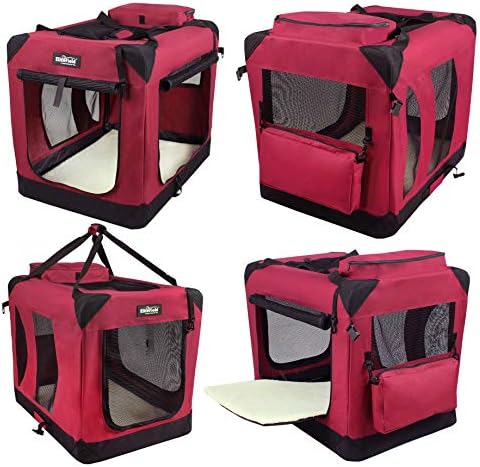 EliteField 3-Door Soft Dog Crate - Image 4