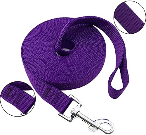 Nylon Training Dog Leash for Small Medium Large Dogs, 15ft 20ft 30ft 50ft Long - Image 2