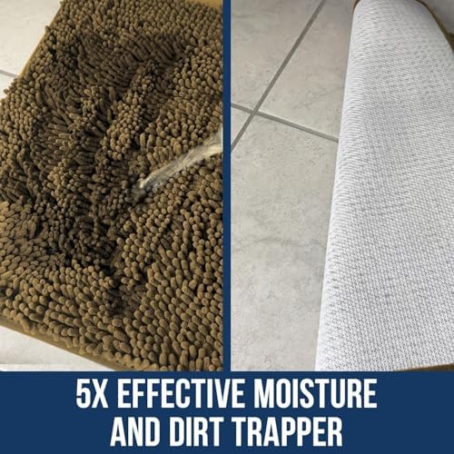 Muddy Mat® | Chenille Bathroom Rugs Quick Dry Microfiber Mats Non Slip Washable - Image 3