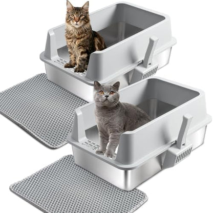 Stainless Steel Cat Litter Box by StainlessSteelLitterBox