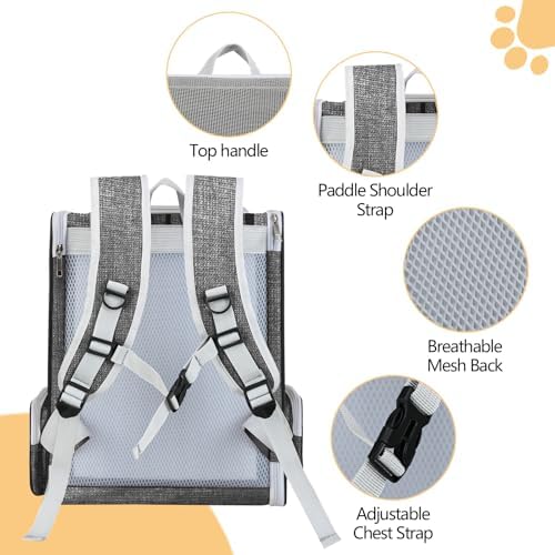 Cat Backpack Carrier Large Pet Backpack - Image 4