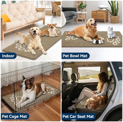 Bcoimo Super Absorbent Dog Door Mat - Image 6