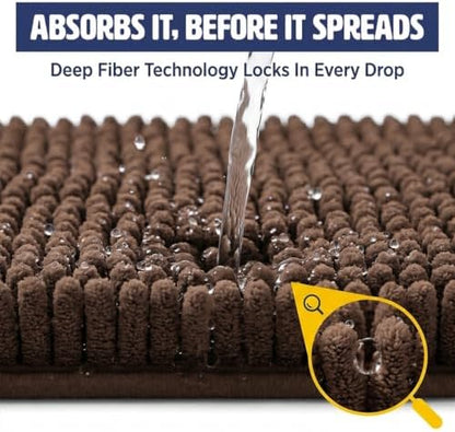 Muddy Mat® | Cat Litter Mat 18"x28", Litter Trapping Mat, Super Absorbent - Image 7