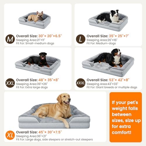 Orthopedic Dog Bed for Extra Large Dogs - Image 2