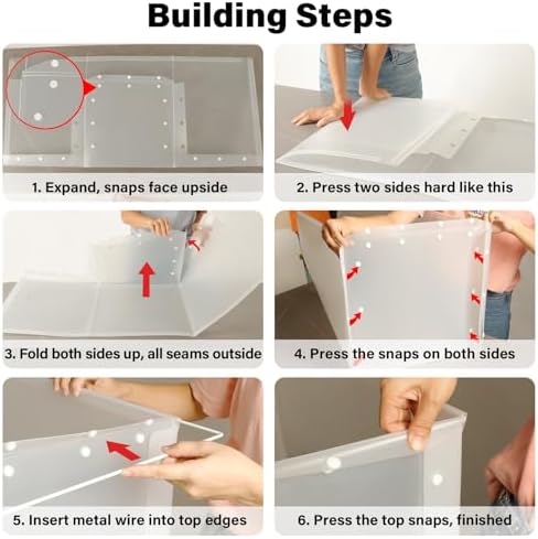 Litter Box Shield 2 Pack, XL Litter Box Splash Guard - Image 6