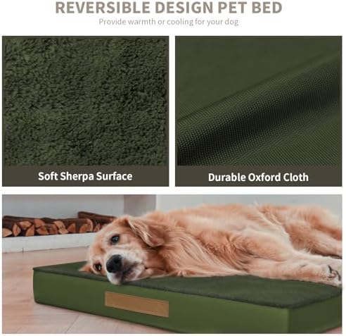 Waterproof Orthopedic Dog Crate Bed - Image 7
