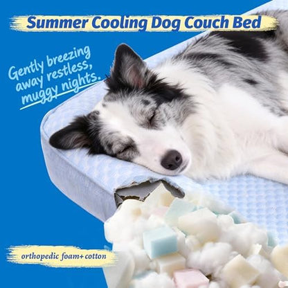 WATANIYA PET Cooling Dog Bed, Washable Cooling Mat - Image 5