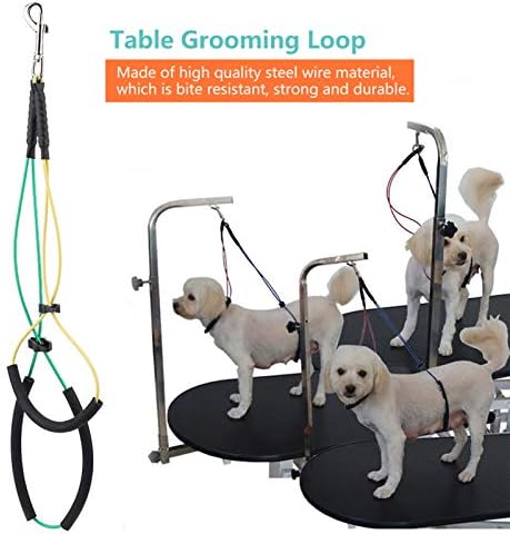 Dog Cat Grooming Loop Adjustable Double Noose Restraint - Image 3