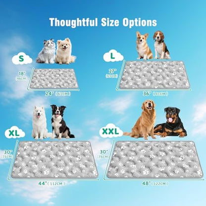 Dog Cooling Mat, Extra Large Cooling Dog Bed Mat - Image 4