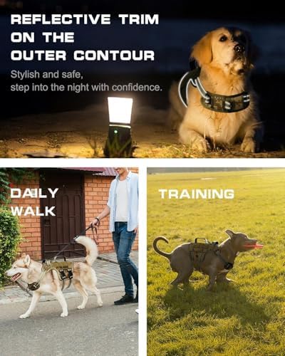 Dog Harness, Tactical No Pull for Small Sized Dog - Image 4