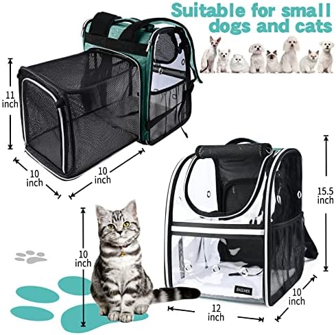 BAGLHER Expandable Pet Carrier Backpack，Pet Bubble Backpack - Image 2