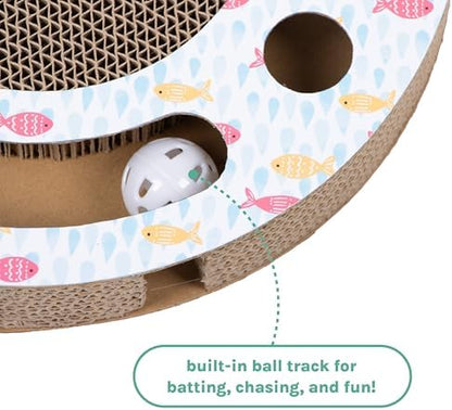 Kitty City Fish Corrugate Cat Scratcher - Image 5