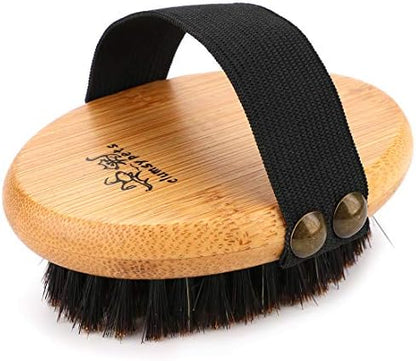 Bamboo Grooming Palm-Held Pets Brush - Image 2