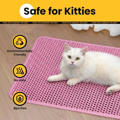 Cat Litter Mat New Size 23.6"x14.6" - Image 5