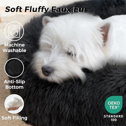 Calming Round Dog Bed & Cat Bed - Image 3