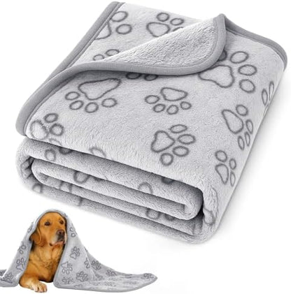 Dog Blankets for Medium Dogs, Premium Soft Dog Blankets for Small Dog by PEASUG