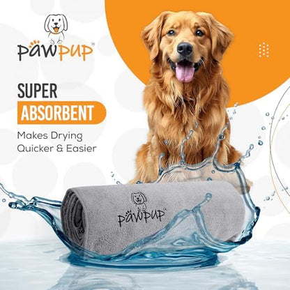 Dog Towels for Drying Dogs Super Absorbent Microfiber Pet Grooming Towel for - Image 2