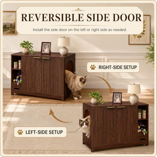 Furnaza Cat Litter Box Enclosure - Image 6