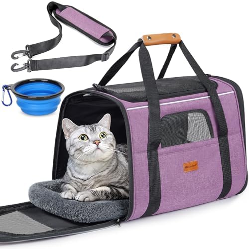 Morpilot Pet Carrier for Large Cats, Puppies & Small Dogs Up to 25lbs by Morpilot
