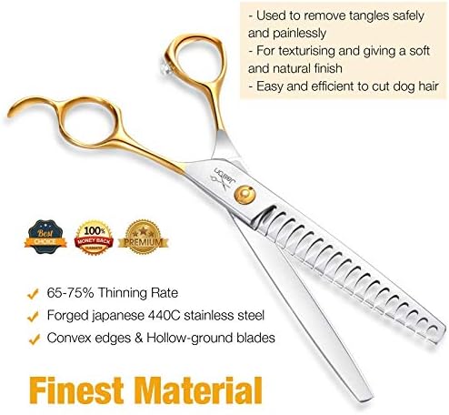 JASON Dog Grooming Chunker Scissors - Image 2