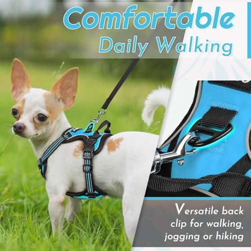 Eagloo Dog Harness for Small Dogs, No Pull Pet Vest - Image 4