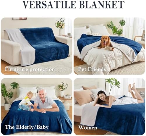 Waterproof Blanket Bed Cover 60"x80" - Image 3