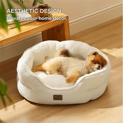 Bedsure Small Dog Bed Washable, Round Cat Beds - Image 6