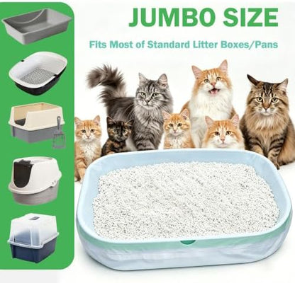 45 Count XL Cat Litter Box Liners - Image 4