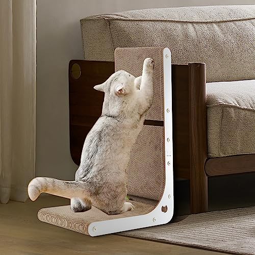 SMARTBEAN Cardboard Cat Scratcher, Vertical Cat Scratching Board, 23.6 Inch - Image 6