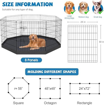 Artmalle 30" H Dog Playpen - Image 2