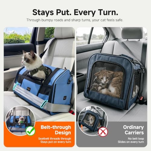 Soft-Sided Travel Cat Carrier - Image 3