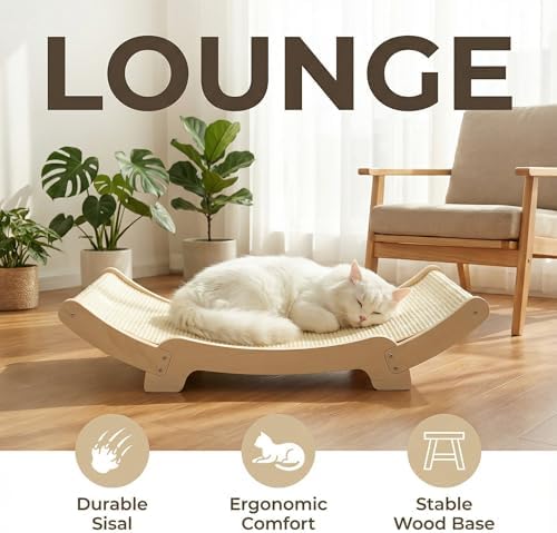 Sisal Cat Scratcher Bed for Indoor Cats Hammock for Scratching Pad Cat Chair - Image 4