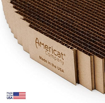 Cat Scratcher by Americat – Made in USA Cardboard Scratching Pad & Lounger – X - Image 5