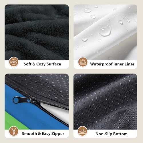 Chez Paw Waterproof Orthopedic XL Dog Bed - Image 4