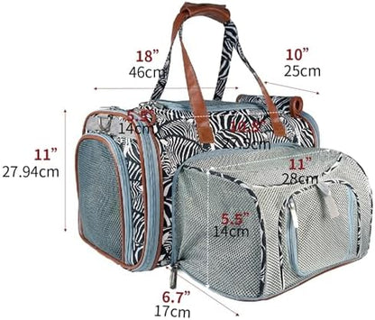 Mr. Peanut’s Gold Series Standard Size Expandable Pet Carrier - Image 2