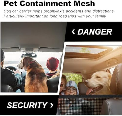 Car Dog Barrier Net Universal Dog Barrier - Image 4