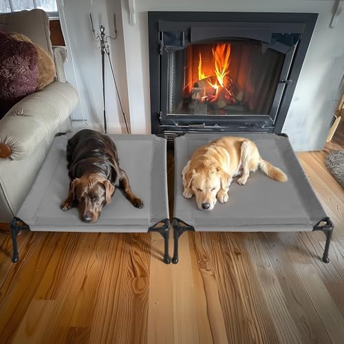 Veehoo 2 Pack Outdoor Elevated Dog Bed - Image 2