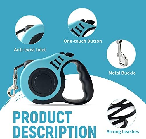 Retractable Dog Leash Automatic Telescopic Tractor Dog Tape - Image 5