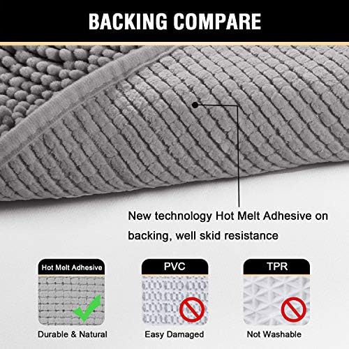 H.VERSAILTEX Bath Mat Bathroom Rug Bath Rugs - Image 6