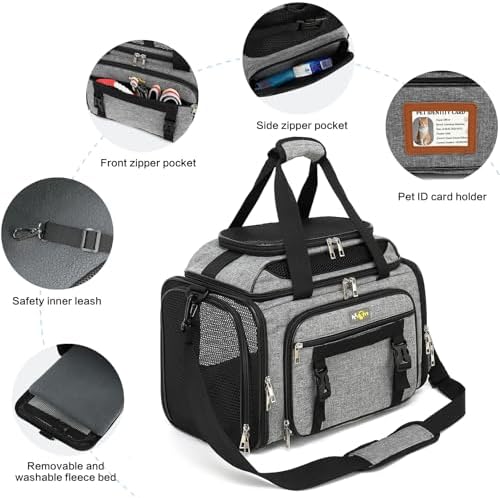 Cozy Cruiser Pet Carrier with Wheels - Image 3