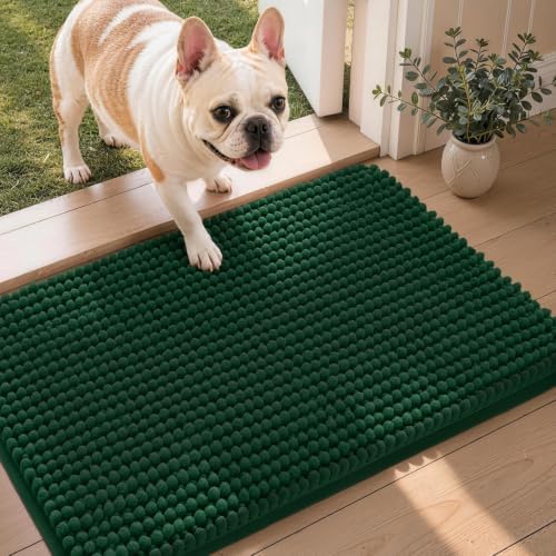 Ophanie Green Door Mat 28x18, Muddy Mats by Ophanie