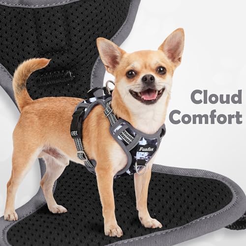 Funfox Dog Harness No Pull, Adjustable Pet Vest Harness, Super Soft Material - Image 6