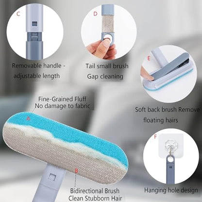 Pet Hair Remover for Furniture, Reusable Lint Brush for Dog and Cat Hair - Image 6