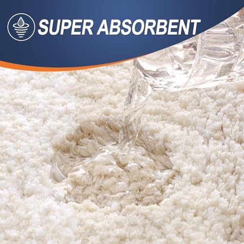 OLANLY Large Bathroom Rugs 60x40, Extra Soft Absorbent Microfiber Bath Rugs - Image 4