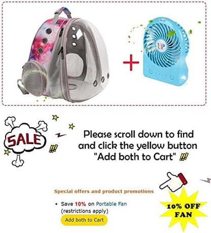 Large Cat Backpack Carrier, Front Extension - Image 7