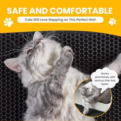 Andalus Brands Large Cat Litter Mat - Image 3